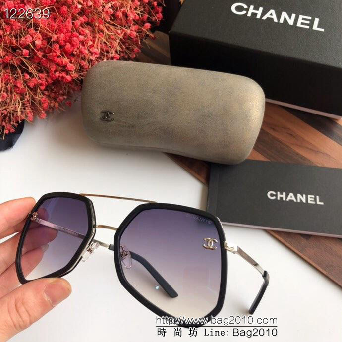 CHANEL香奈兒 5298飛行員墨鏡 簡潔大方 女款太陽鏡  lly1246